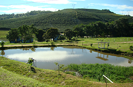 Lago para pesca